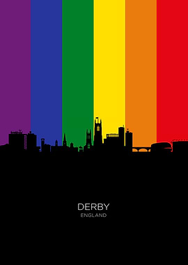 Derby England Skyline