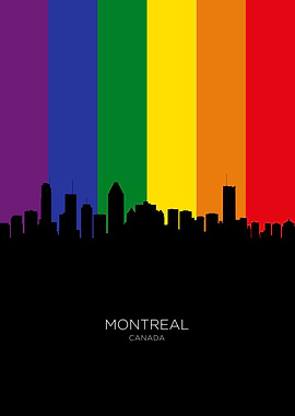 Montreal Canada Skyline