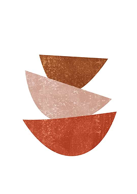 Abstract Terracotta Bowl 1