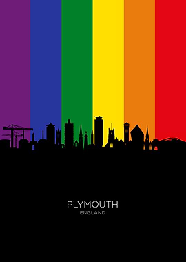 Plymouth England Skyline