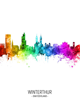 Winterthur Skyline