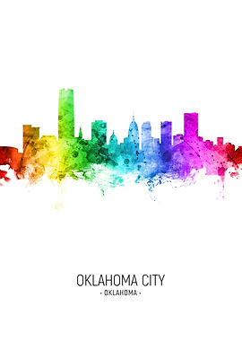 Oklahoma City Skyline