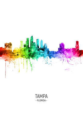 Tampa Florida Skyline