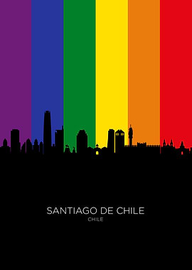 Santiago de Chile Skyline
