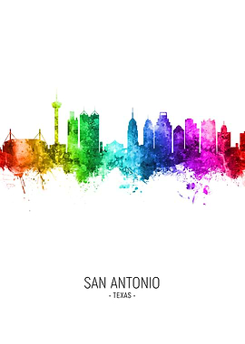 San Antonio Texas Skyline
