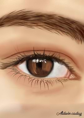 The eye digital art