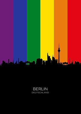 Berlin Deutschland Skyline