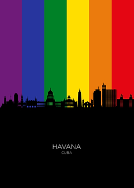 Havana Cuba Skyline