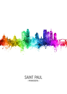 Saint Paul Skyline