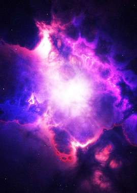 Red Purple Nebula