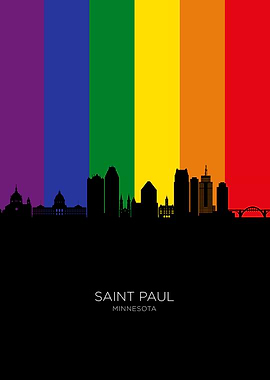 Saint Paul Skyline
