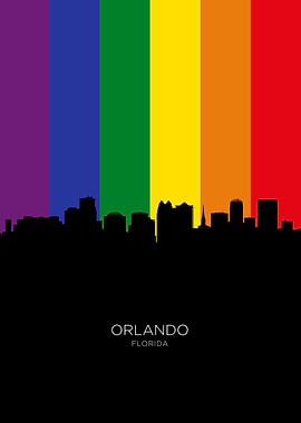 Orlando Florida Skyline