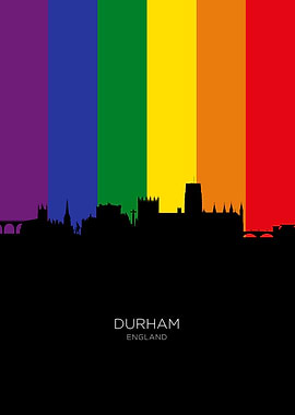 Durham England Skyline