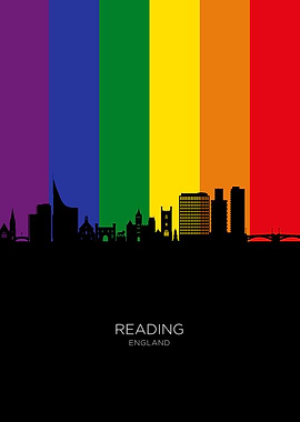 Reading England Skyline