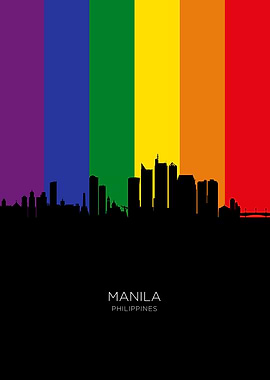 Manila Philippines Skyline