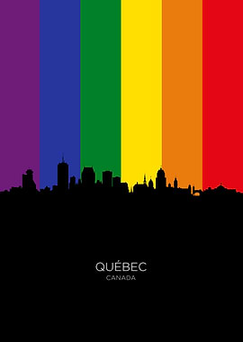 Quebec Canada Skyline