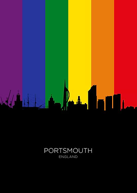 Portsmouth England Skyline