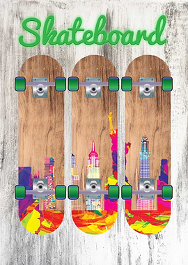 SKATEBOARD POSTER