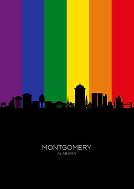 Montgomery Alabama Skyline