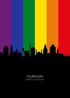 Durham NC Skyline