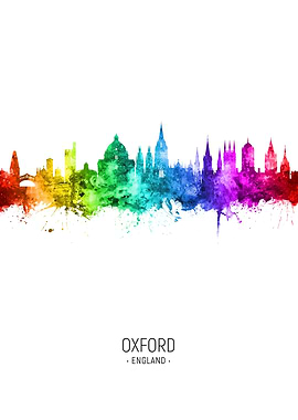 Oxford England Skyline