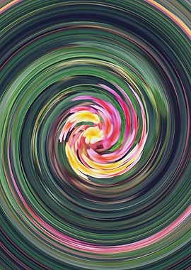 Swirl flower