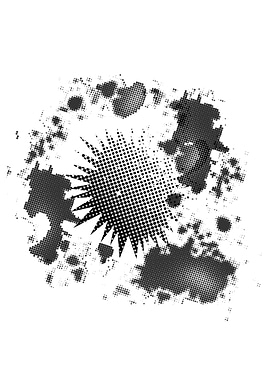 Black Bang Cartoon Style