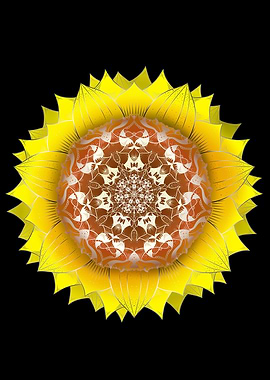 Sunflower Mandala