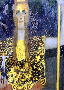 Gustav Klimt Pallas Athene