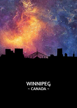 Winnipeg Canada Skyline