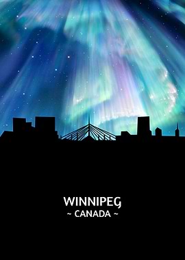 Winnipeg Canada Skyline