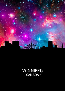 Winnipeg Canada Skyline