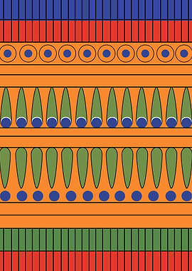 Egyptian pattern