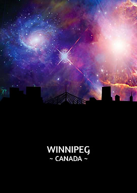 Winnipeg Canada Skyline
