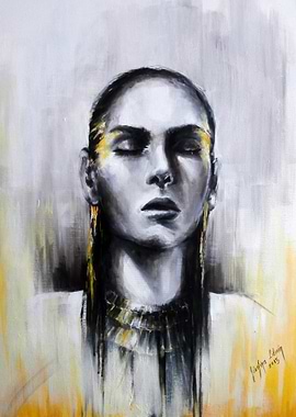 Goddes portrait artwork