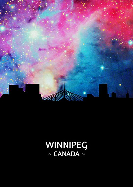 Winnipeg Canada Skyline