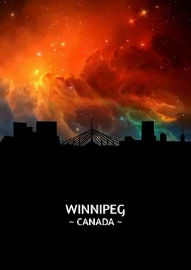 Winnipeg Canada Skyline
