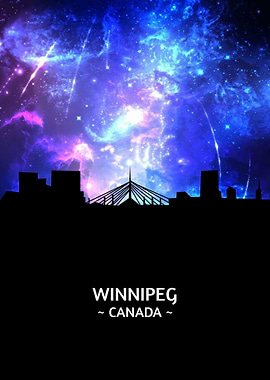 Winnipeg Canada Skyline