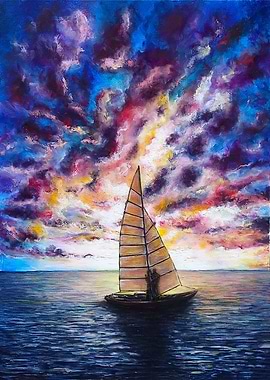 Marina Dreams Sunset