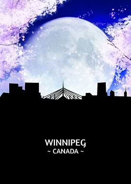 Winnipeg Canada Skyline