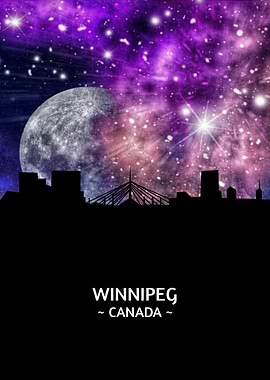 Winnipeg Canada Skyline