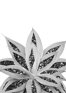 Agave Silver Glitter 1