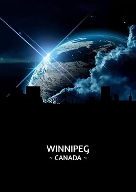 Winnipeg Canada Skyline