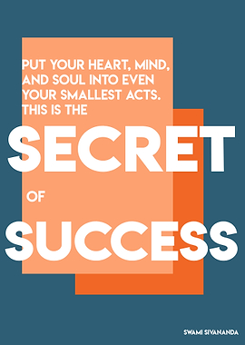 SECRET OF SUCCESS