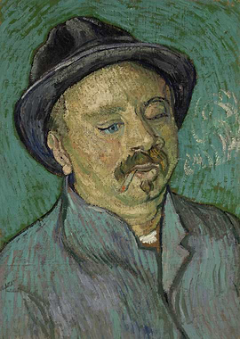 Portret van een man met