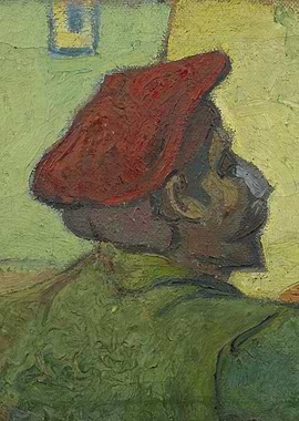 Portret van Gauguin