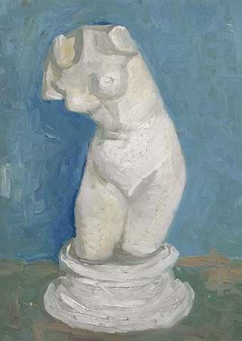 PlasterTorso female in