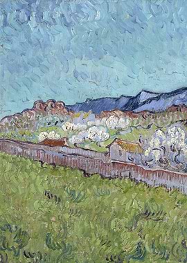 View of the Alpilles 1889