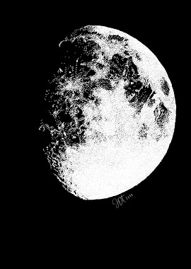 Moon Phase Waxing Gibbous