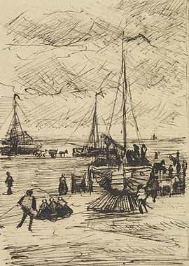 View of the Beach at Schev